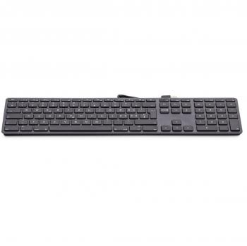 Teclado Numérico USB QWERTY Italiano Gris LMP 18251