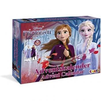 CRAZE Calendario de Adviento FROZEN 2 2019 Calendario de juguete para los niños en Navidad princesa de hielo 19511