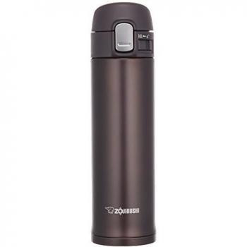 Zojirushi inoxidable Taza 0.34l small-capacity tipo de un solo toque abierta sm-pb34 Series, TD Dark cocoa