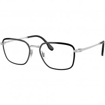 Ray-Ban RX6511 2861 Men's Eyeglasses Black Size 55 (Frame Only) - Blue Light Block Available