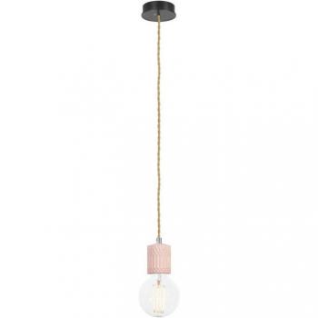 Lámpara colgante de diseño Bloom Hormigón Cemento 150 Cm