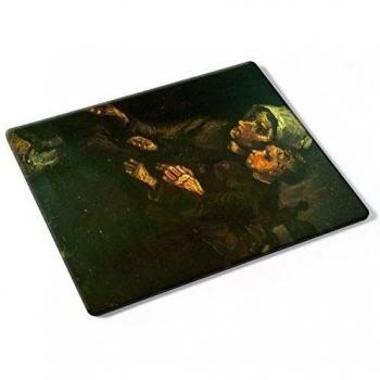 Van Gogh - Child On Lap, Designer Almohadilla del Ratón Mouse Mouse Pad con Diseño Colorido. Auténtica Alfombrilla de 250 x 190 mm. Tamaño Ideal de Media para el Uso Diario.