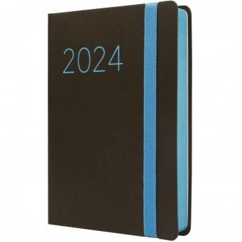 Agenda Finocam Lisa F4 día/pág 2024 Negro