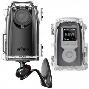 Cámara Time Lapse Brinno BCC300-M Bundle 2023, HD FHD 1080P, Resistente al Agua IPX4, Soporte de Pared y Pantalla LCD
