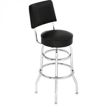 Fender 30-Inch Blackout Backrest Bar Stool