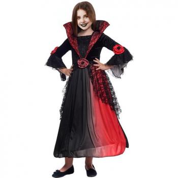 Partilandia Disfraz de Vampiresa Deluxe para niña