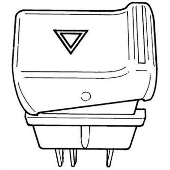 Interruptor de luz warning FAE 61110 para RENAULT: R4, R5, R14, R30, R17, R15