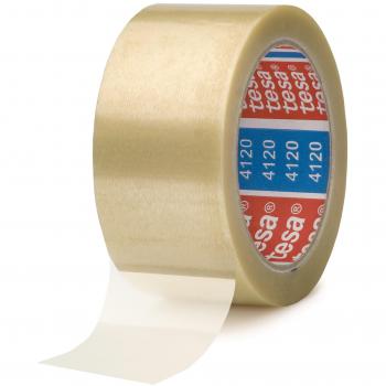 Tesa 205398 - Cinta para embalaje de PVC, transparente
