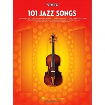 101 Jazz Songs for Viola.
