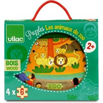 Vilac - Puzzles Los Animales del Zoo