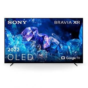 Sony OLED - 55A80K BRAVIA XR, TV 55 pulgadas, 4K HDR 120Hz y HDMI 2.1 óptimo para PS5, Smart TV (Google), Dolby Vision-Atmos, Pantalla Triluminos Pro