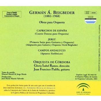 German Beigbeder: Obras Para Orquesta