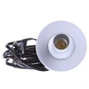 Mini Foco LED Orientable de Aluminio 1W Cálido - Downlight/Spot/Floodlight Anodizado