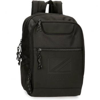 Mochila Portaordenador Pepe Jeans Bromley negro