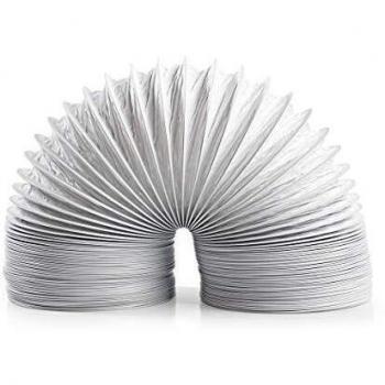 NEDIS DRHO100BWT15 Manguera de Salida de Aire de PVC | 100 mm | 1,50 m