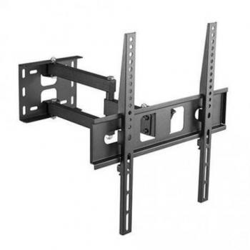 Cromad Soporte de Pared para TV 32-55 con Brazo Articulado, Giratorio, Inclinable y Extensible, Carga Máxima 35 kg, VESA 400x400mm