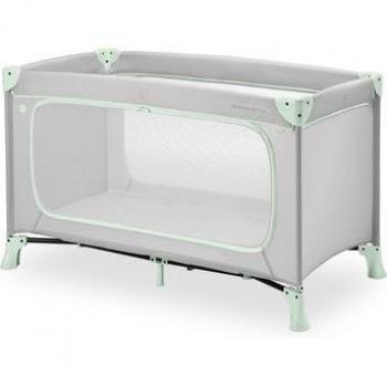 Cuna de Viaje Hauck Dream N Play Plus Mint con Salida Frontal 125x65 cm