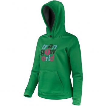 Trango Indals - Sudadera para mujer, color verde / negro, talla 2XL