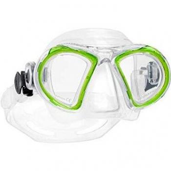 Masque pour enfants CHILD 2, vert, transparent