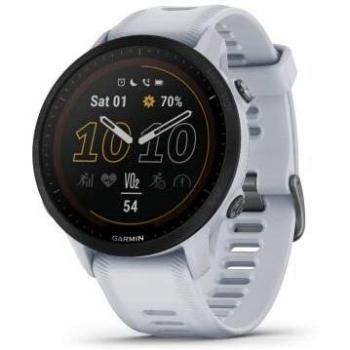 Garmin Forerunner 955 Solar - Blanco con Pantalla Táctil de 3,3 cm (1.3) y GPS Integrado