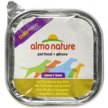 Almo Nature Daily 18 x 300 g - Multipack - Turkey and Zucchini Wet Dog Food