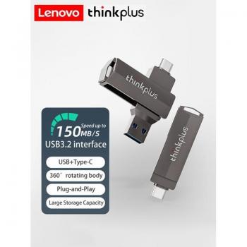 Unidad Flash USB 3.1 Lenovo MU254 de 32GB - Memoria Externa de Alta Velocidad Color Gris