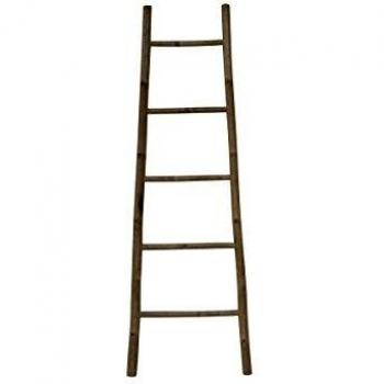 Escalera de Bambú Natural para Toallas - Clásica e Intemporal - 50 x 150 cm