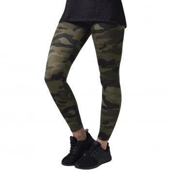 Urban Classics Ladies Camo Leggings - Woodland Camouflage - XS to XL