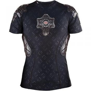 G Form Pro-x Shirt Men Black/GF Logo 2018 - Protección del Cuerpo Unisex, Unisex Adulto, Protección Superior del Cuerpo, SS0102333, Negro, Small