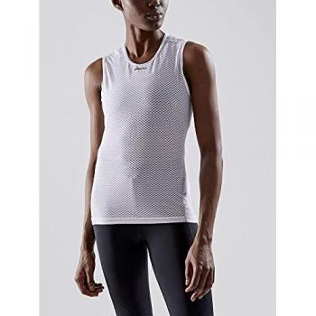 Craft Women's Cool Mesh Superlight Sleeveless Baselayer - White - Size XL