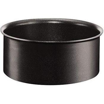Tefal Ingenio Expertise - Cazo de Aluminio para Mango Extríble de 20 cm con 2,5 L de Capacidad, Antiadherente con extra de Titanio, Aptas para todo tipo de Cocinas Incluido Inducción