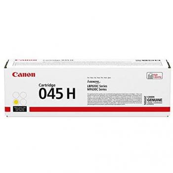 Canon 045H - Cartucho de tóner amarillo para impresoras láser
