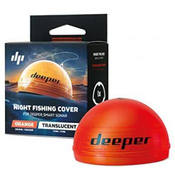 Deeper Night Fishing Cover - Orange Fish Finder Protective Case