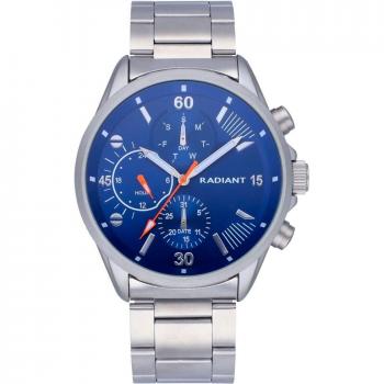 Reloj Radiant Commander RA571702 hombre acero y correa plateada