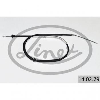 Cable de freno de estacionamiento LINEX 14.02.79