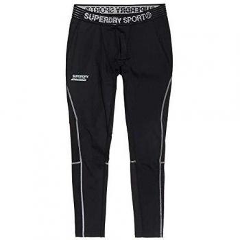 Superdry Active Training Legging Pantalones Deportivos, Mujer, Negro, Extra-Small
