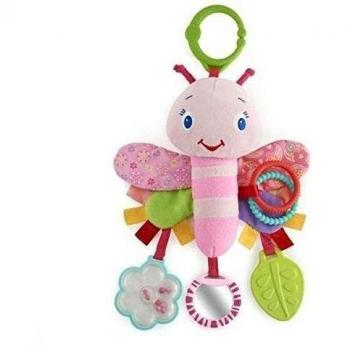 Bright Starts 9182 - Flutter & Link Friend Pretty in Pink