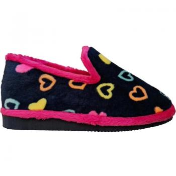 Zapatilla de casa de mujer Janver modelo Tusgi azul marino