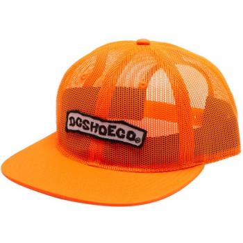 Gorra de hombre Meshed Up DC Shoes en color naranja - Modelo Adyha04191-Neo