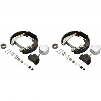 Kit de frenos traseros de tambor BOSCH 0 204 114 027 con cilindro de rueda para PEUGEOT y CITROËN