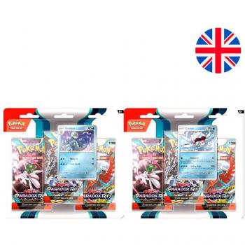 Pokemon TCG: Scarlet & Violet - Paradox Rift 3 Booster Packs & Arctibax Promo Card