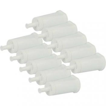 Filtro de Agua 10x Compatible con Sage Barista Touch Impress BES881, SES876, SES881 - Blanco