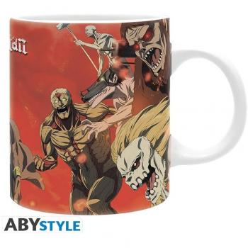 Taza Attack on Titan Battle Scene Season 4 Abystyle