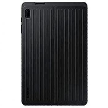 Funda Protectora de Pie Samsung para Galaxy Tab S7 FE - Negra, Policarbonato y TPU