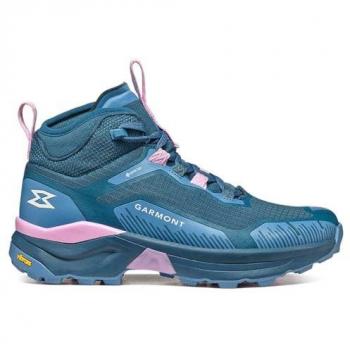 Garmont 9.81 Engage Mid GORE-TEX Women's Hiking Boots - Light Blue/Pink - Size 37.5