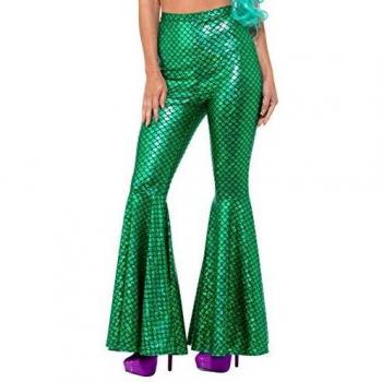Smiffys Pantalones Acampanados de Sirena