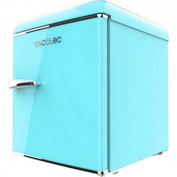 Cecotec Mini Nevera Frigorífico Retro Sobremesa 45L Bolero CoolMarket TT Origin 45 Blue, 55cm de Alto y 44,7cm de Ancho, Clase Energética E, Icebox y Tir