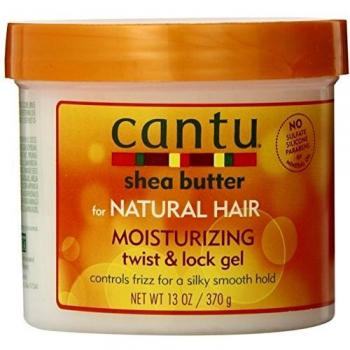 Cantu Shea Butter Moisturizing Twist & Lock Gel 370g - Hydrating Hair Styling Gel
