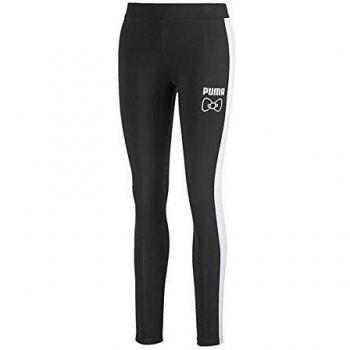 PUMA Hello Kitty - Leggings deportivos para mujer, color negro