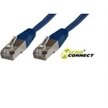 Microconnect F/UTP CAT6 10m Blue PVC Network Cable